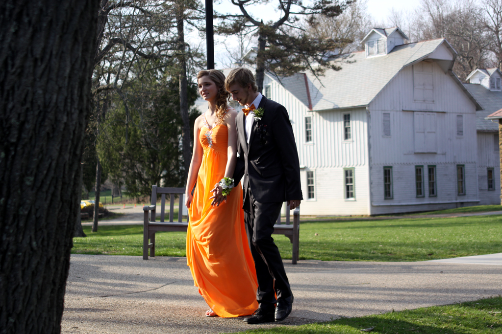 Stephanie and Marcus at Granville Prom 2014