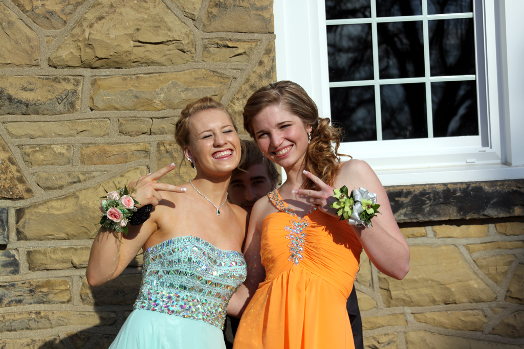 Stephanie, Ryan and Marcus (Prom 2014)
